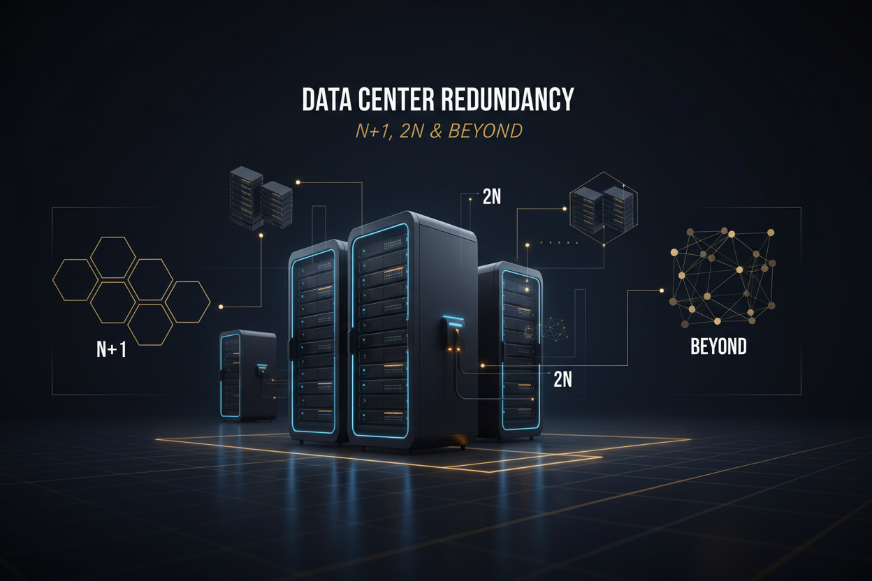 Redundancy Explained: N+1, 2N, and Beyond