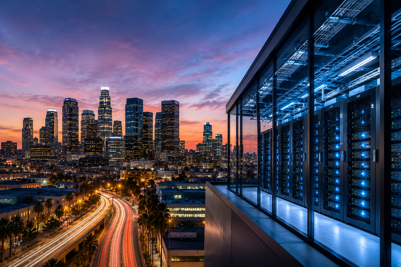 Why Is Downtown LA a Top Data Center Market?